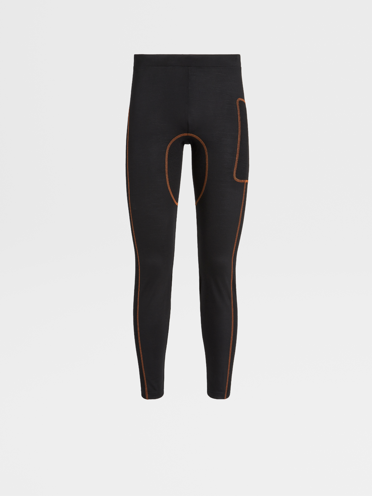 黑色 Techmerino™ 羊毛汗布保暖衬裤